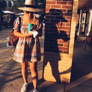 Urban Outfitters puff sleeve babydoll dress